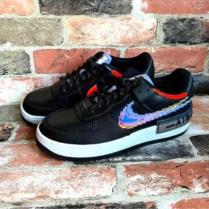 Nike Air Force 1 Shadow Shoes/Sneakers SE Women 10/ Men 8.5 - Pixel Swoosh